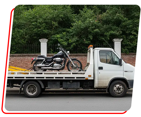 Blue Mountain Towing Motorcycle