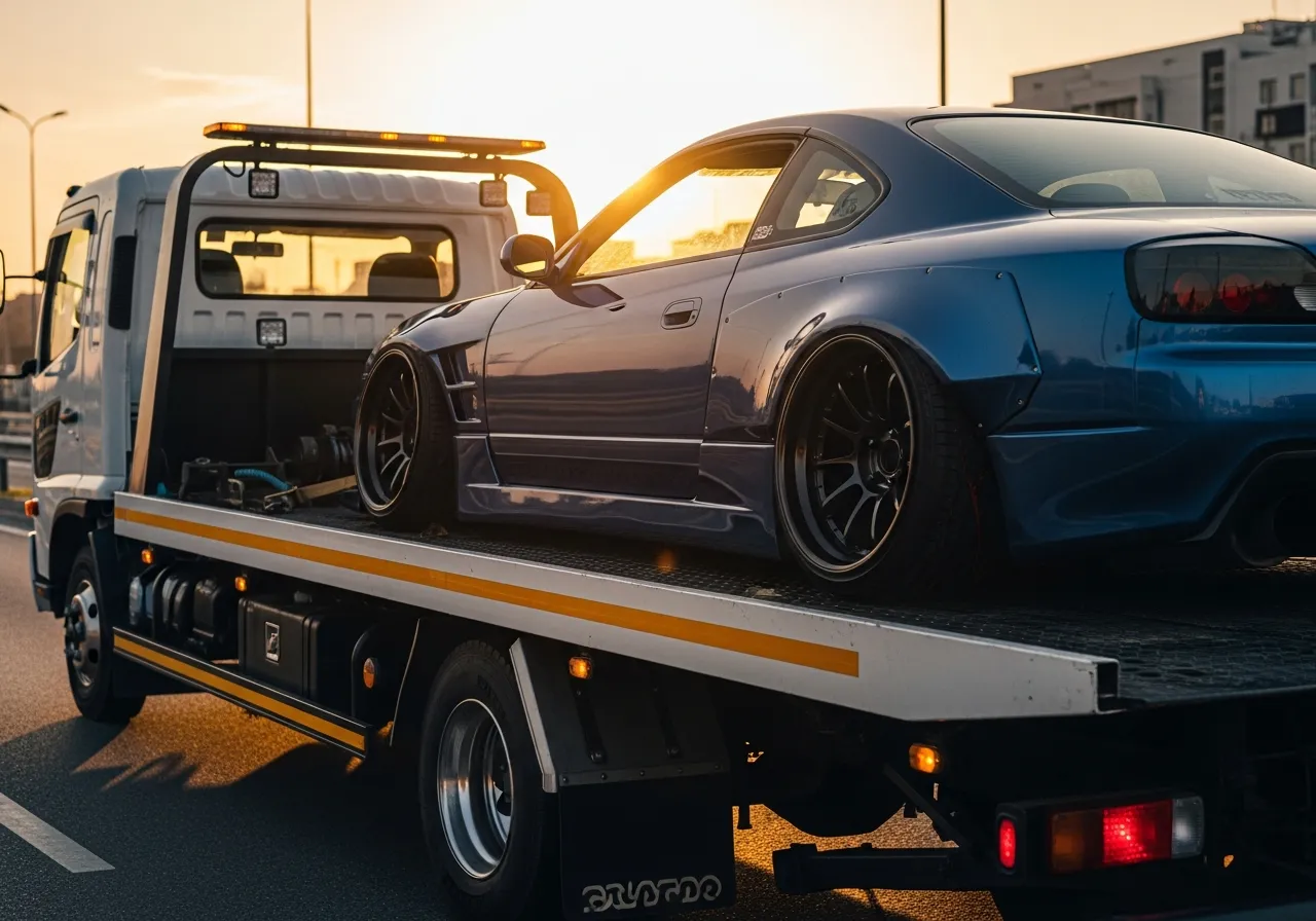 Towing Lowered Cars