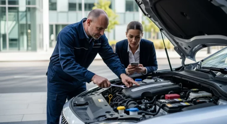 Car maintenance checklist inspection