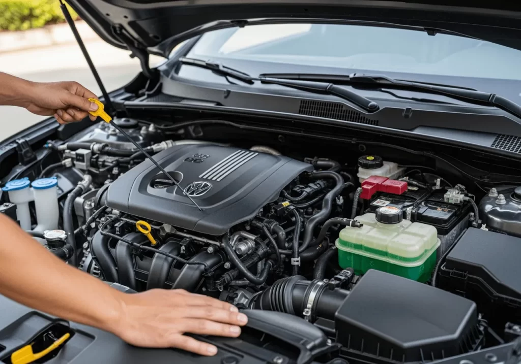 Fluid Levels and Leak Checks