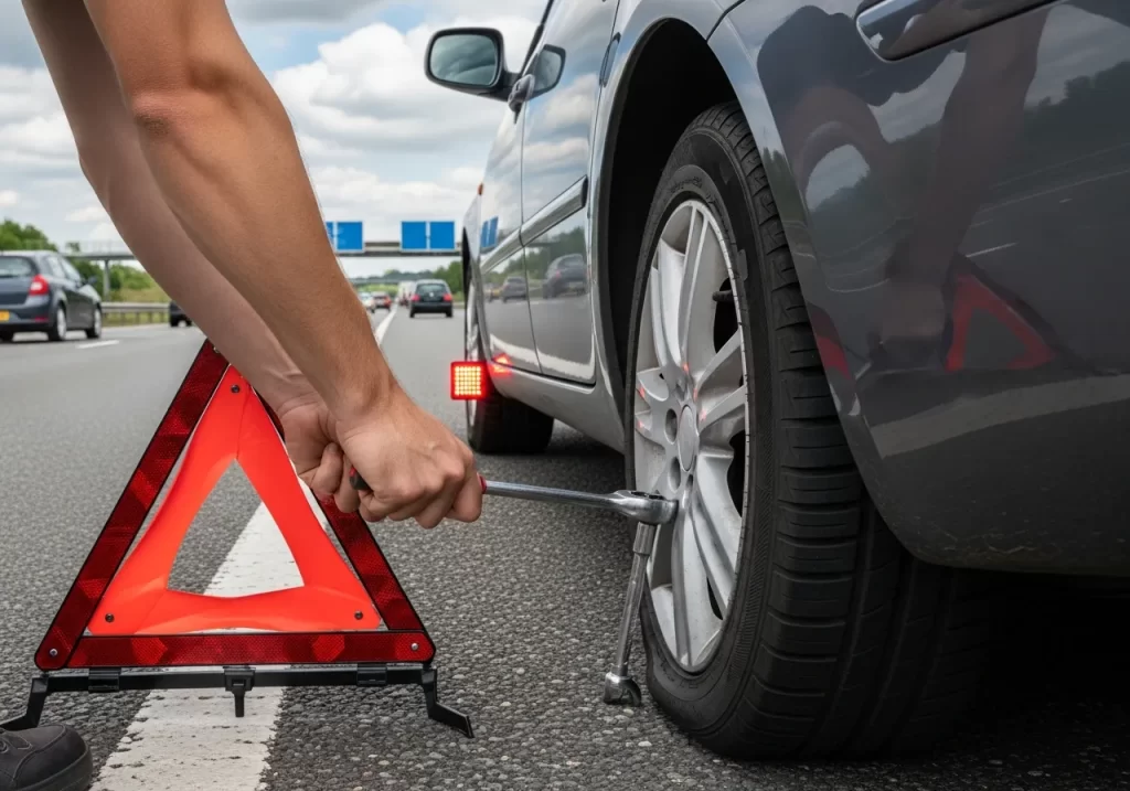 Is It Safe to Change a Tyre on Sydney Roads