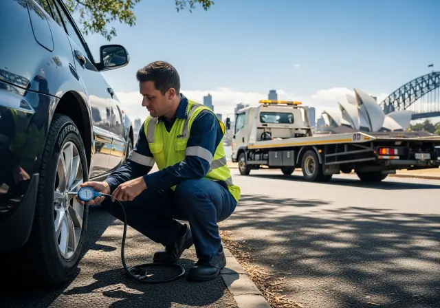 Check Tire Pressure and Wheel Condition