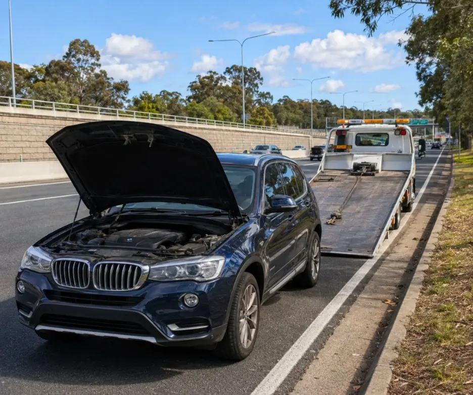 BMW breakdown towing Sydney