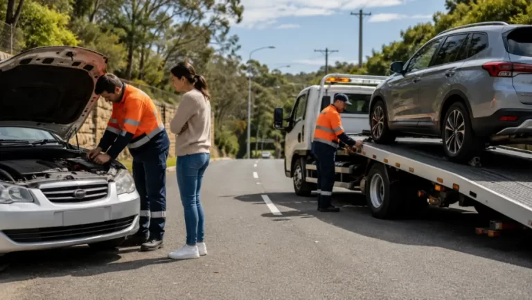 Roadside assistance vs towing Sydney