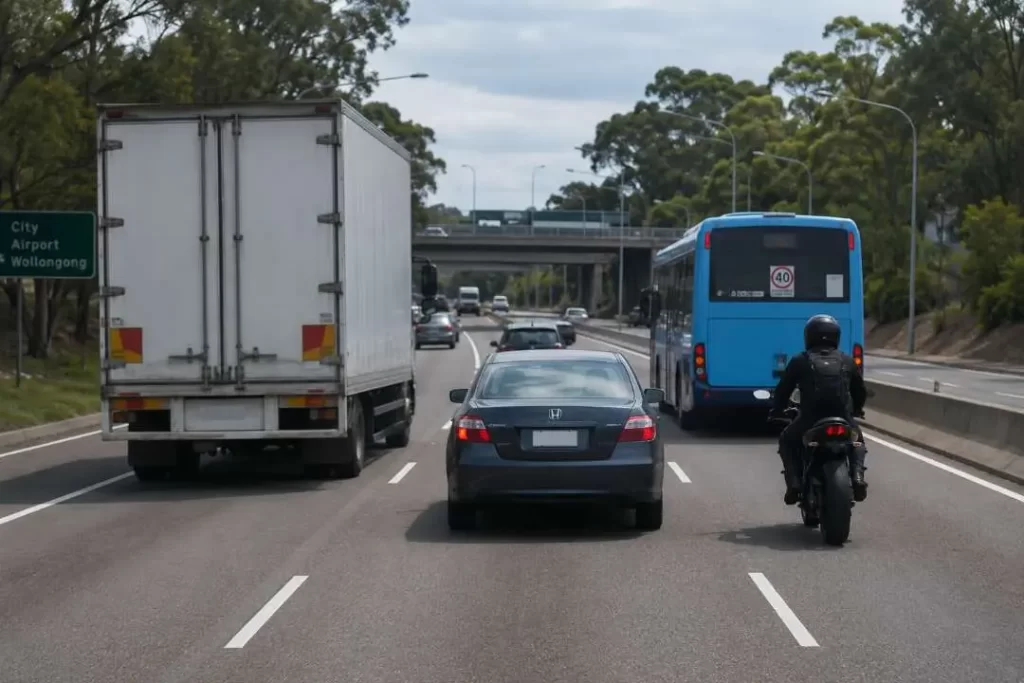 Sharing the road safely